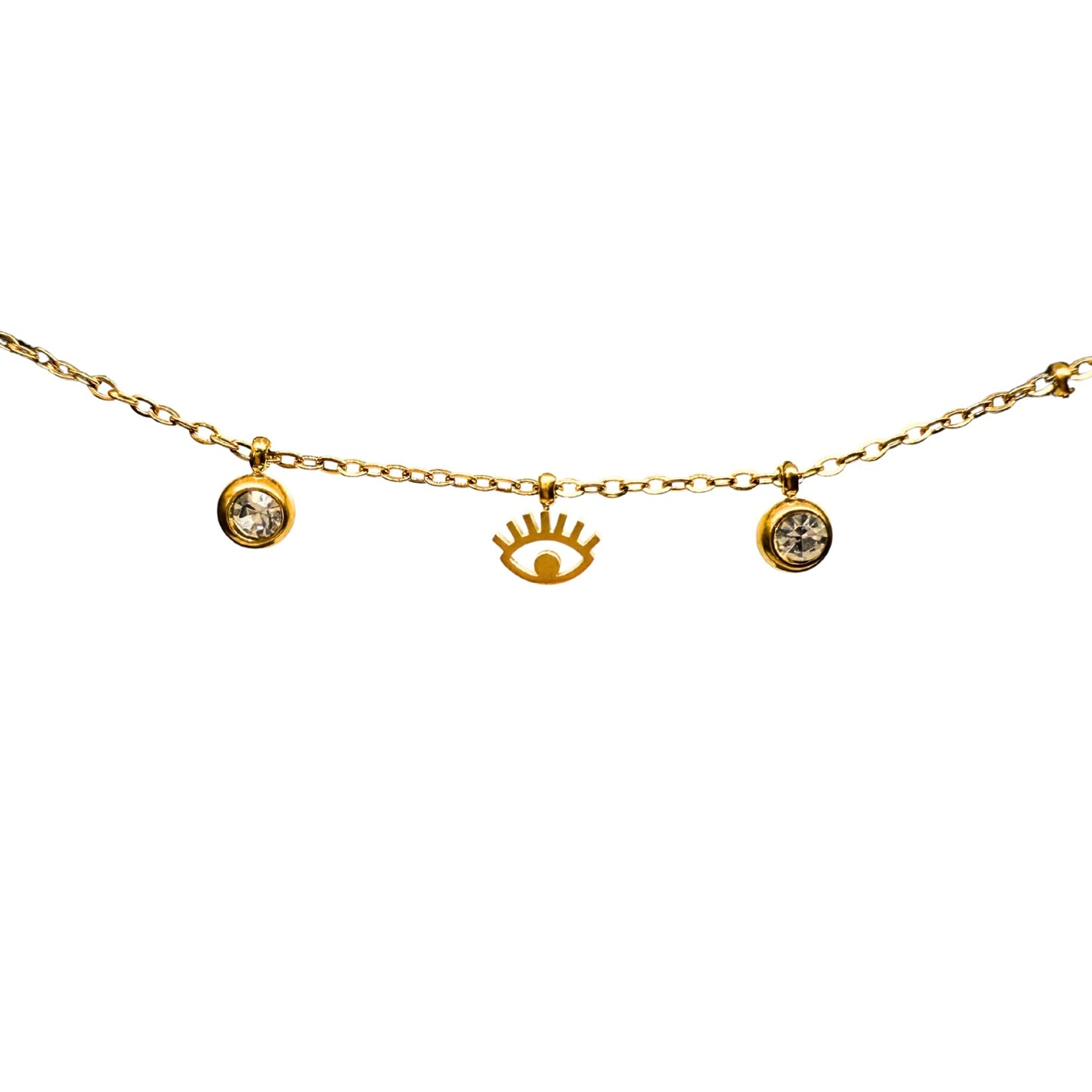 Necklace "Gauze"