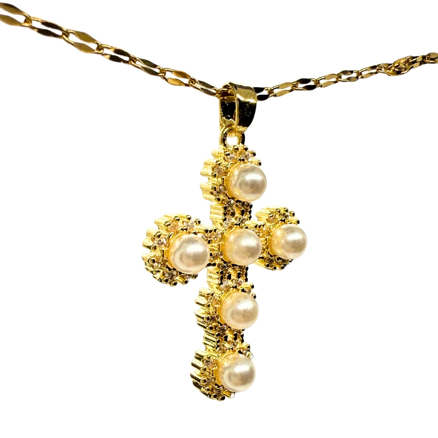 Necklace "Perlescent"