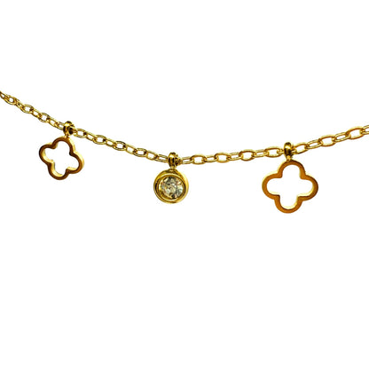 Halskette "Clover"