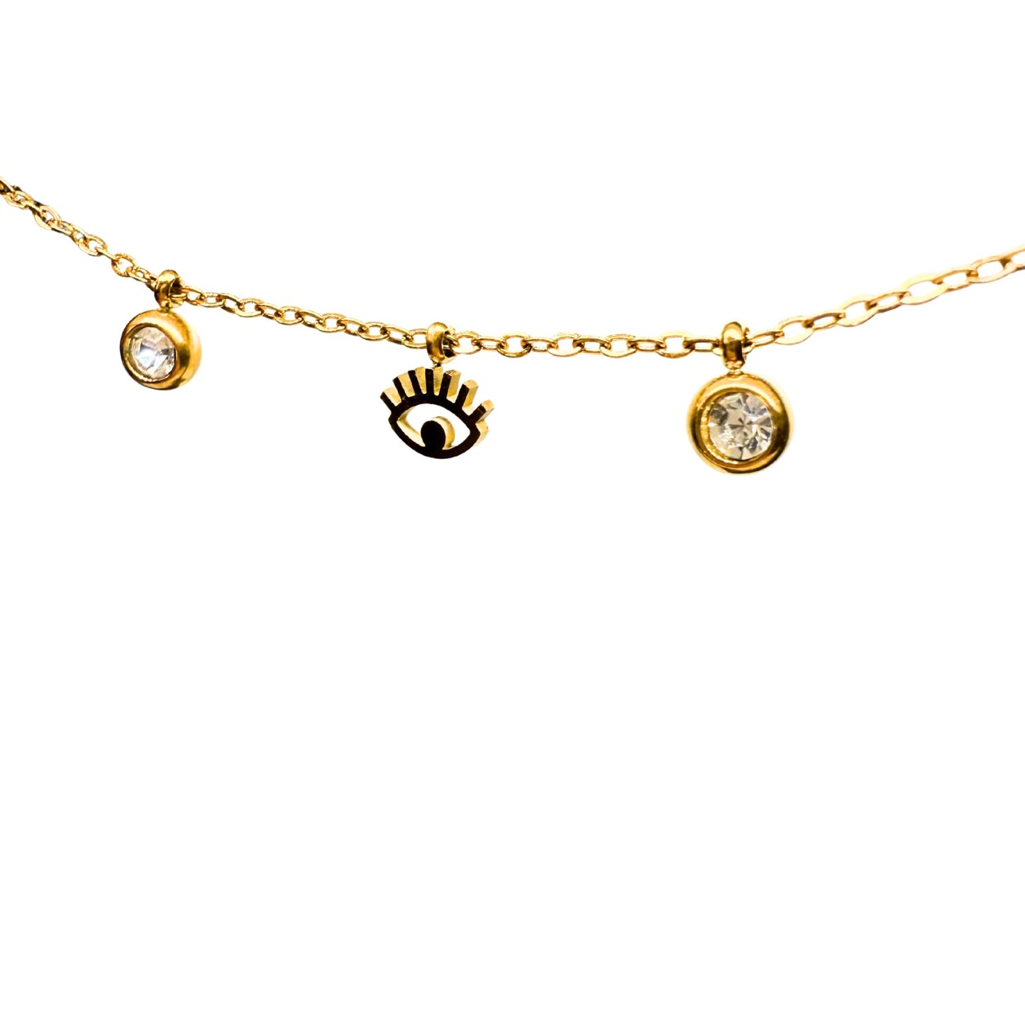 Necklace "Gauze"
