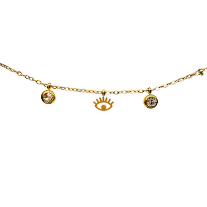 Necklace "Gauze"